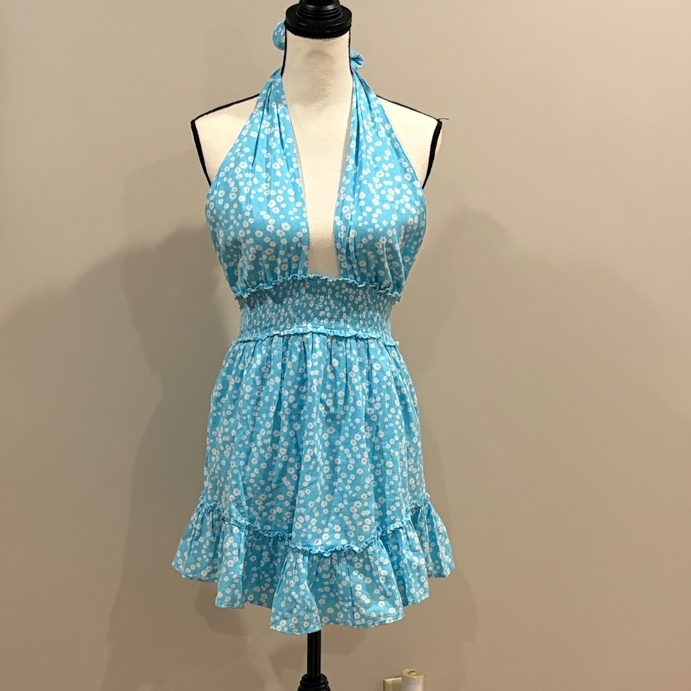 Aerie Halter Mini Dress